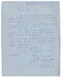 Patrice Lumumba Autograph Letter Signed Shortly Before His Brief Tenure as Congolese Prime Minster & Subsequent Execution -- With 13 Press Photographs From 1960